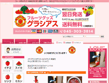 Tablet Screenshot of fruits-goods.com